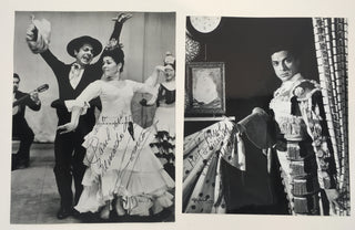 [Spanish Dance] Ruiz Soler, Antonio. (1921–1996) & Perez Padilla, Rosario. (1918–2000) Two Signed Photographs