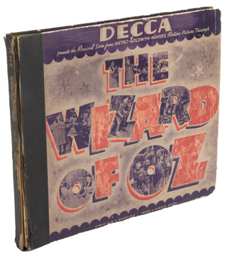 Arlen, Harold. (1905–1986) "The Wizard of Oz" Record Set - INSCRIBED BY THE COMPOSER