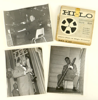 [Jazz] Armstrong, Louis. (1901–1971) [Brubeck, Ellington, Morton, Teagarden etc.] Collection of Photographs and Ephemera of Louis Armstrong, Duke Ellington and Other Jazzmen