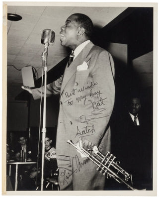 Armstrong, Louis. (1901–1971) Signed Photograph