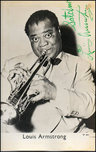 Armstrong, Louis. (1901–1971) Signed Photograph