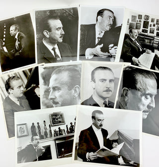 Arrau, Claudio. (1903–1991) Collection of Original Publicity Photographs