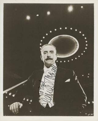 Arrau, Claudio. (1903–1991) Signed Photograph in Carnegie Hall