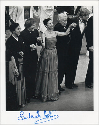 Ashton, Frederick (1906-88) Signed Photograph with Nureyev and Fonteyn