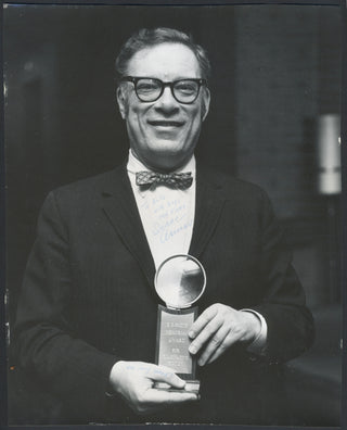 Asimov, Isaac. (1920–1992) Early Signed Photograph