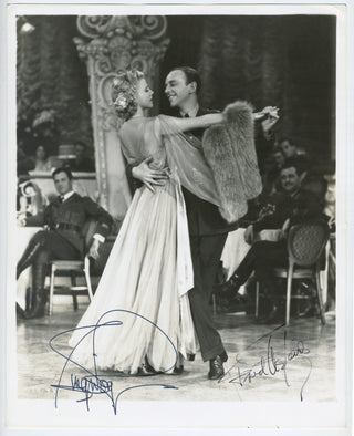 Astaire, Fred. (1899–1987) & Rogers, Ginger. (1911–1995) "The Story of Vernon and Irene Castle" - Signed Photograph