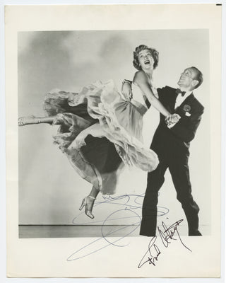 Astaire, Fred. (1899-1987) & Powell, Jane. (1929-2021) Signed Photograph in "Royal Wedding"