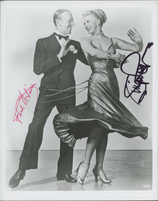 Astaire, Fred. (1899–1987) & Rogers, Ginger. (1911–1995) Signed Photograph