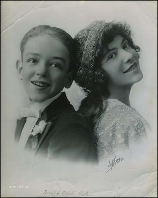 [Dance] Astaire, Fred. (1899–1987) & Astaire, Adele. (1896–1991) Vintage Childhood Photograph