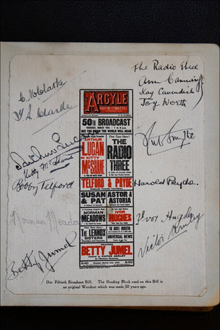 [Various] Dohnanyi, Harty, Wood, Szigeti, Sandler, Coates etc. Autograph Album