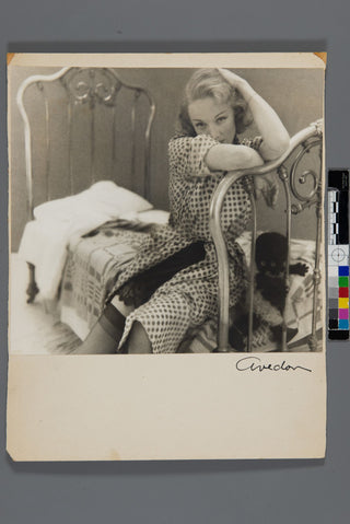 Avedon, Richard. (1923–2004) [Dietrich, Marlene (1901-1992)] Marlene Dietrich in Bedroom, 1948