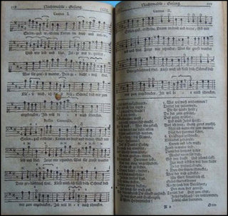 Bachofen, Johan Caspar. (1695 - 1755) Musicalisches Halleluja, oder schöne und geistreiche Gesänge, Mit neuen und anmuthigen Melodeyen begleitet, und zur Aufmunterung zum Lob Gottes...Neunte und privilegierte Auflage.