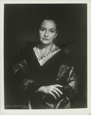 Bachauer, Gina. (1913–1976) Signed Photograph