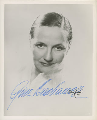 Bachauer, Gina. (1913–1976) Signed Photograph