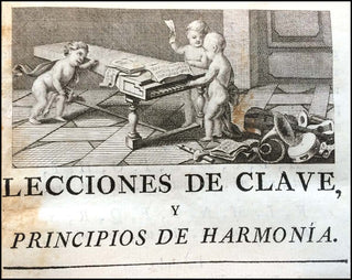 Bails, Benito. (1730–1797) Lecciones de Clave, y Principios de Harmonia