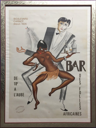 [Baker, Josephine. (1906–1975)] "Bar des Folies Africaines"