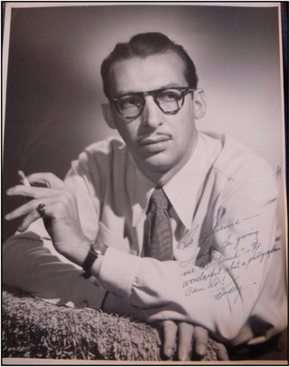 Baker, Norman "Buddy".  (1918-2002) Signed Oversize Photograph of the Disney Composer