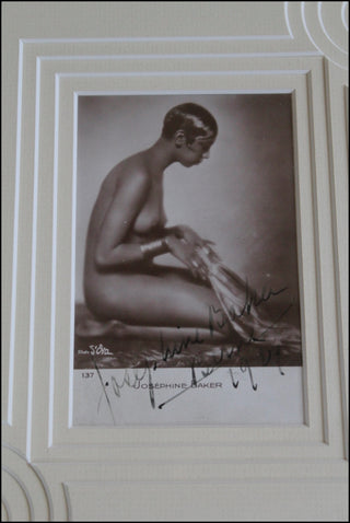 Baker, Josephine. (1906–1975) Signed Photograph