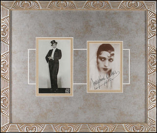 Baker, Josephine. (1906–1975) Signed Photograph - FRAMED