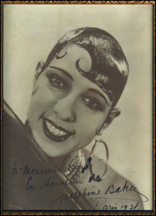 Baker, Josephine. (1906–1975) Large Signed Photograph