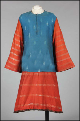 [Ballets Russes] Bakst, Léon. (1866–1924) Original Tunic from the 1910 Ballets Russes "Schéhérazade."