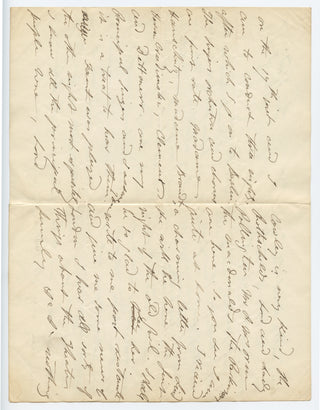 Balfe, Michael William. (1808–1870) Autograph Letter - "I received a charming letter from Lind"