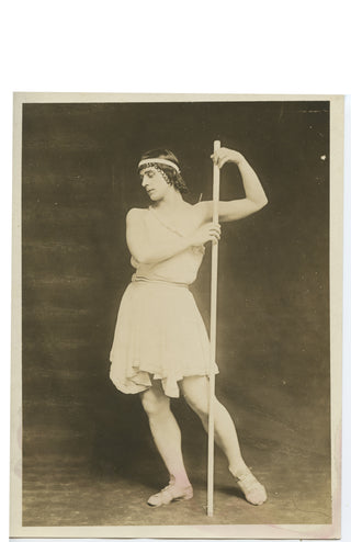 Fokine, Michel. (1880–1942) Vintage Photograph in Daphnis et Chloé