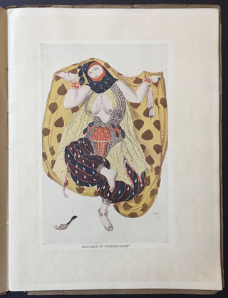 [Ballets Russes] Souvenir Serge De Diaghileff's BALLET RUSSE - Original 1916 Tour Program