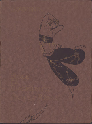 [Ballets Russes] Souvenir Serge De Diaghileff's BALLET RUSSE - Original 1916 Tour Program