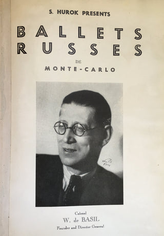 [Ballet Russe de Monte Carlo] Bound Volume of Deluxe Souvenir Programs, 1933-1940