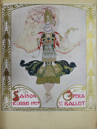 [Ballets Russes] [de Brunoff, Maurice. & de Brunoff, Jacques] DIAGHILEV, APOLLINAIRE, COCTEU, BAKST, etc. [THE GREATEST REVOLUTION IN THE HISTORY OF THEATRE AND BALLET]  Collection des plus beaux numéros de Comoedia Illustré et des programmes consacrés au