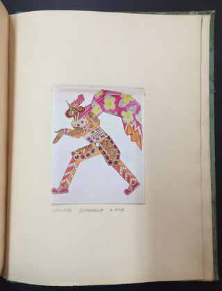 [Ballets Russes] [de Brunoff, Maurice. & de Brunoff, Jacques] DIAGHILEV, APOLLINAIRE, COCTEU, BAKST, etc. [THE GREATEST REVOLUTION IN THE HISTORY OF THEATRE AND BALLET]  Collection des plus beaux numéros de Comoedia Illustré et des programmes consacrés au