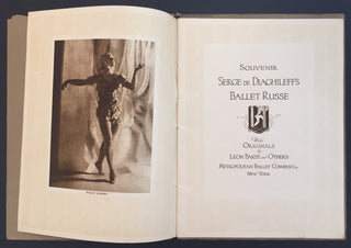 [Ballets Russes] Souvenir Serge De Diaghileff's BALLET RUSSE - Original 1916 Tour Program