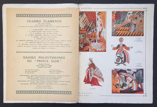 [Ballets Russes] [Picasso, Pablo. (1881–1973)] Original 1921 Program