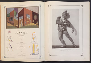 [Stravinsky, Igor. (1882–1971)] [Ballets Russes] MAVRA  - 1922 Ballets Russes à l'Opéra Premiere Programs