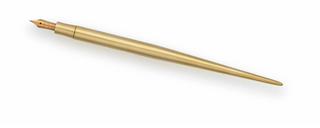 [Barber, Samuel. (1910–1981)] Cartier Gold Pen, used for the orchestration of "Antony and Cleopatra"