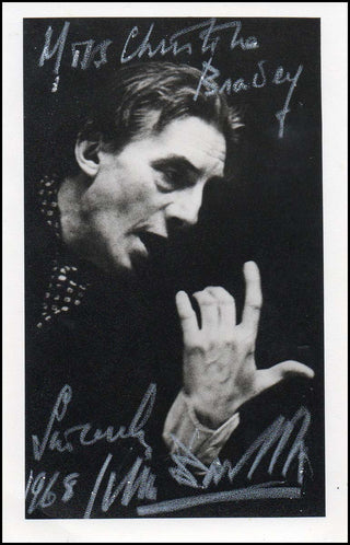 Barbirolli, John. (1899-1970) Signed Photograph