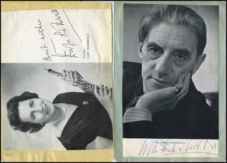 Barbirolli, John. (1899-1970) Signed Photograph