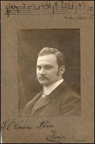 Barratt, Edgar. (1877 - 1928) Signed Photograph with AMQS