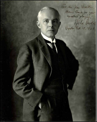 Bartók, Béla. (1881–1945) Signed Photograph to the Principal Cellist of the Boston Symphony Orchestra