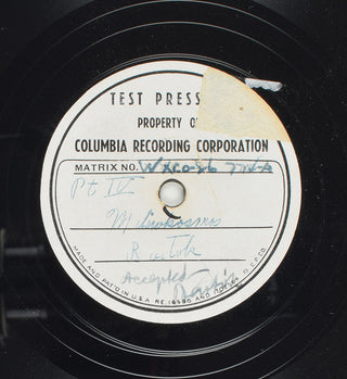 Bartók, Béla. (1881–1945) Mikrokosmos - Two Signed Columbia Test Pressings