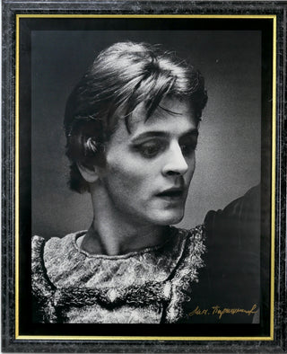 Baryshnikov, Mikhail. (b. 1948) Stunning Large Signed Photograph