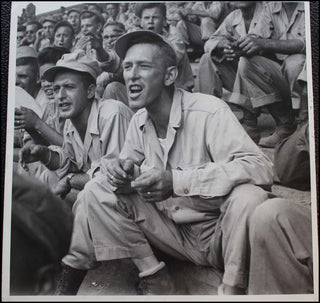 [Baseball] Original US Army Baseball Game Photograph