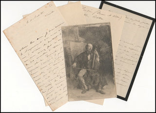 Batta, Alexandre. (1816-1902) Collection of Autograph Letters