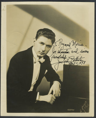 Battista, Joseph. (1918–1968) Signed Photograph