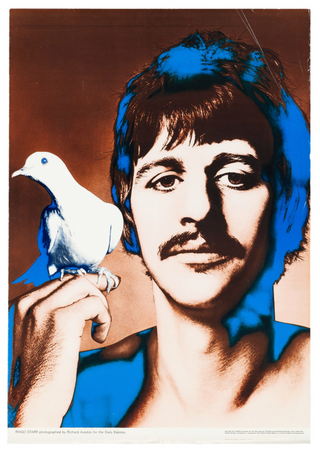 [Beatles]  Avedon, Richard. (1923–2004) 1967 Richard Avedon First-Edition Psychedelic Beatles Posters - Complete Set of Four