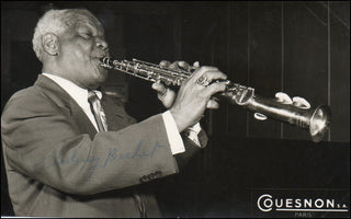 Bechet, Sidney. (1897–1959) Signed Photograph