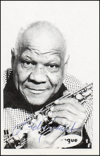 Bechet, Sidney. (1897–1959) Signed Photograph