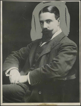 Beecham, Thomas. (1879–1961) Original Photograph around his departure from the UK to Philadelphia