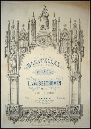 Beethoven, Ludwig van. (1770–1827) Bagatelles pour Piano...Op. 33